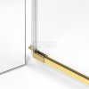 NEW TRENDY Kabina prysznicowa pięciokątna AVEXA GOLD SHINE 90x90x200 EXK-3842/EXK-3843